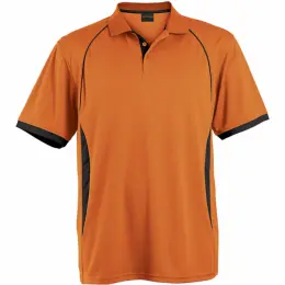 Mens Derby Golfer Orange-Black